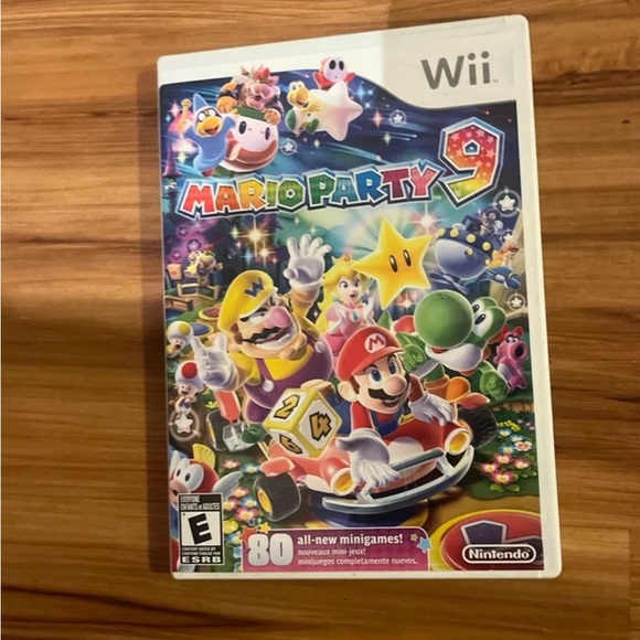 Mario Party 9 (Nintendo Wii, 2012) Complete In Box Tested Working